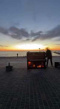 Встречаем рассвет на море в Одессе