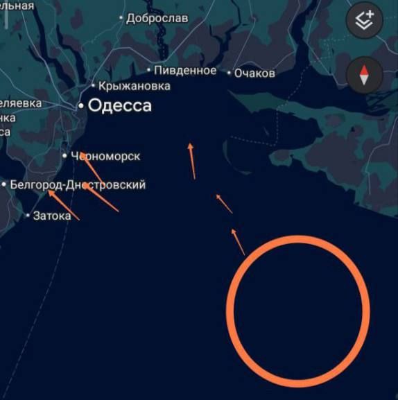 Массовый налет беспилотников на Одесскую область, взрывы в Черноморске