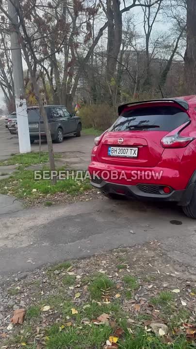 Парковка в Одессе определяется зовом сердца, а не правилами