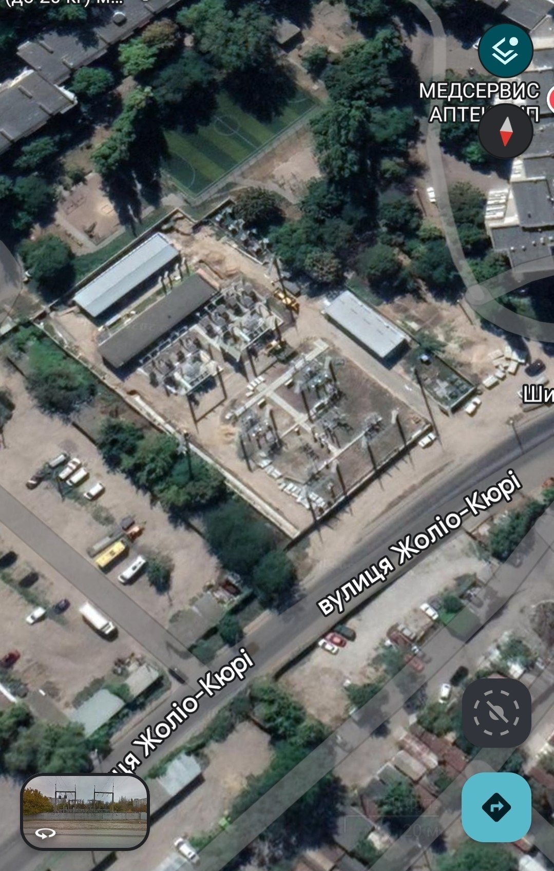 Ночью дальнобойными дронами была поражена подстанция на севере Одессы, после чего на месте возник пожар Ночью дальнобойными дронами была поражена подстанция на севере Одессы, после чего на месте возник пожар