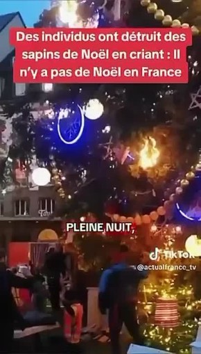 Похитители Рождества. На первом видео — пригород Парижа Мальмезон