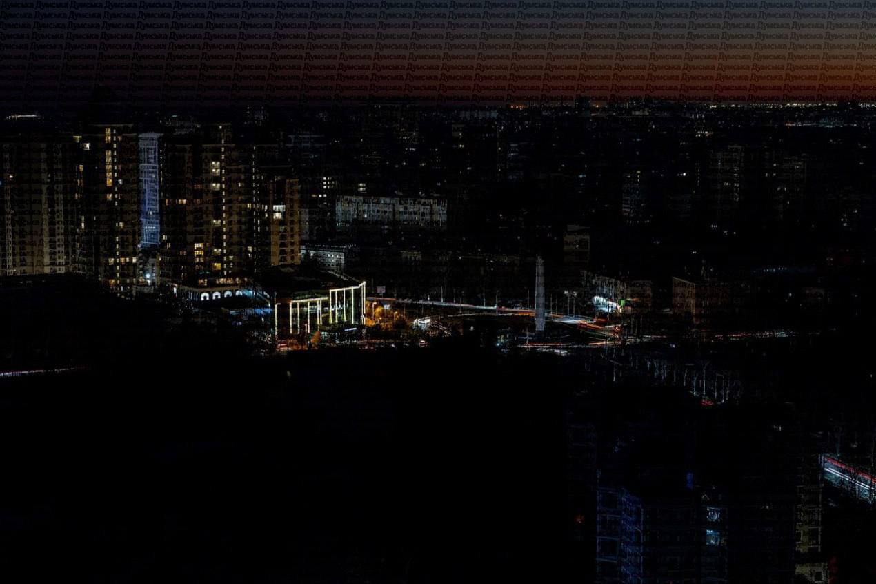 В Одессе сейчас практически нет электричества В Одессе сейчас практически нет электричества