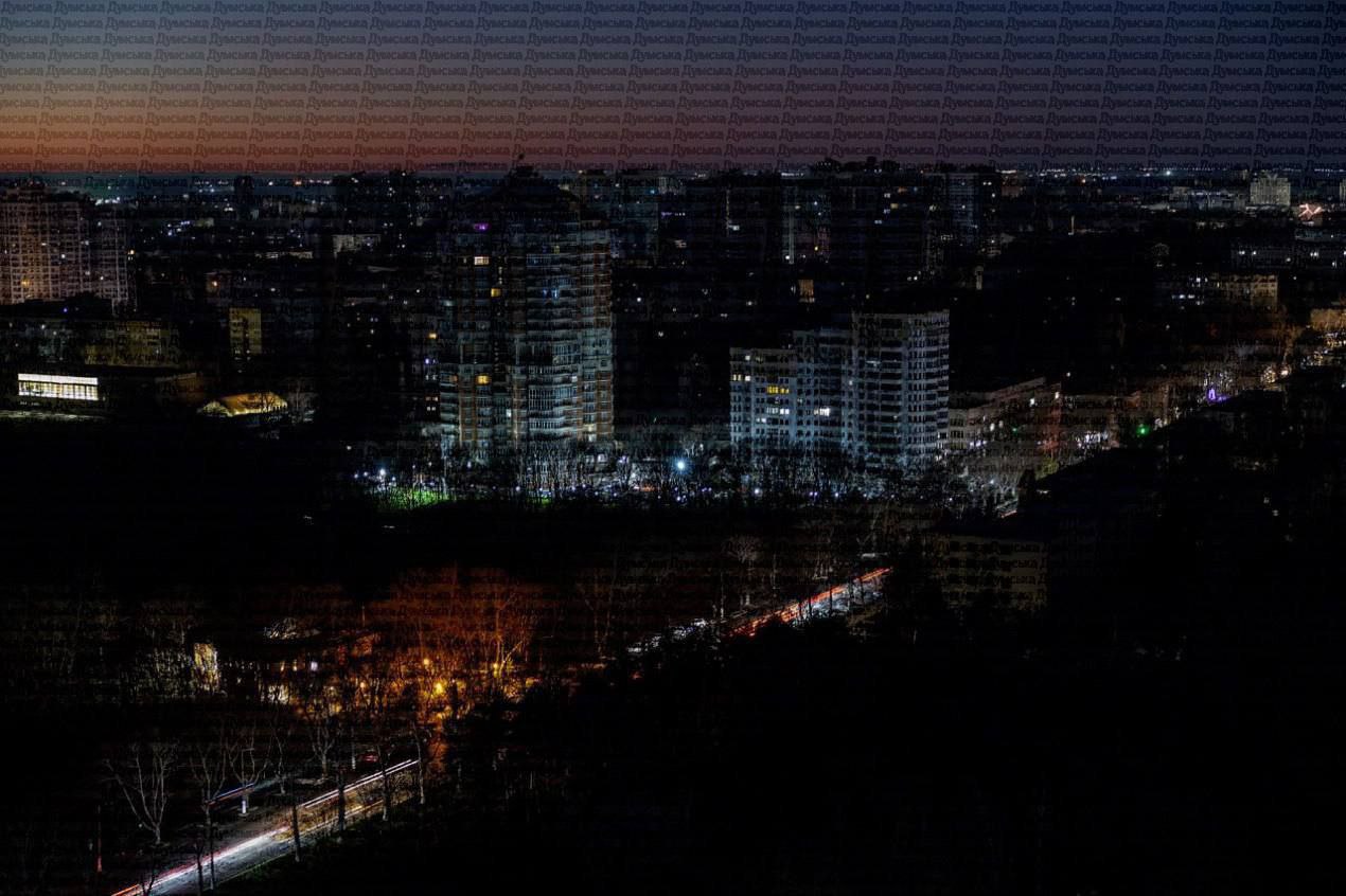 В Одессе сейчас практически нет электричества В Одессе сейчас практически нет электричества