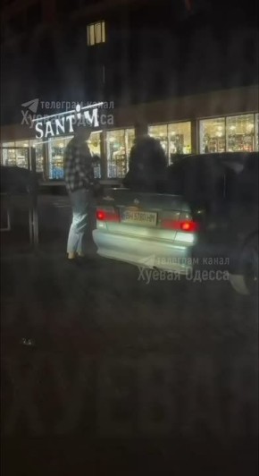 Ночная Одесса как всегда в ударе