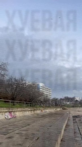 В Одессе в море утонул беспилотник