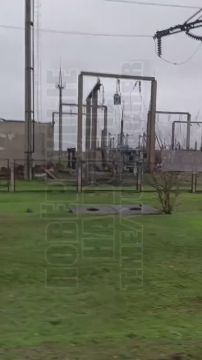 Прилёты БПЛА «Герань-2» по подстанции в районе села Софиевка Одесской области