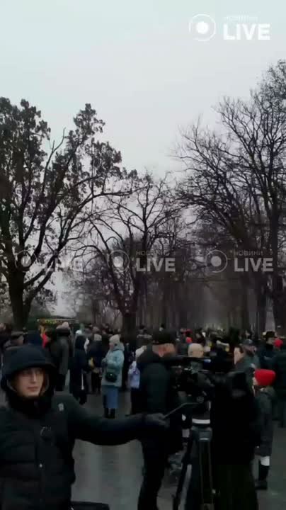 Евреи в Одессе празднуют Хануку