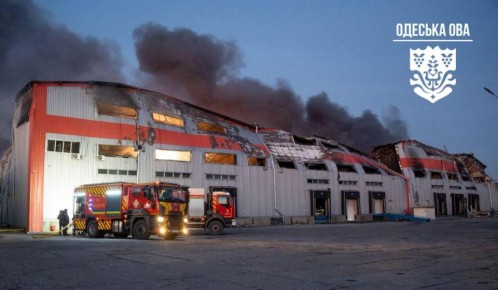 Юлия Витязева: В Одесской области ночью горел склад с бойлерами и обогревателями