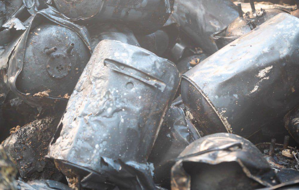 В сети показали последствия ночных прилетов по Одесской области В сети показали последствия ночных прилетов по Одесской области