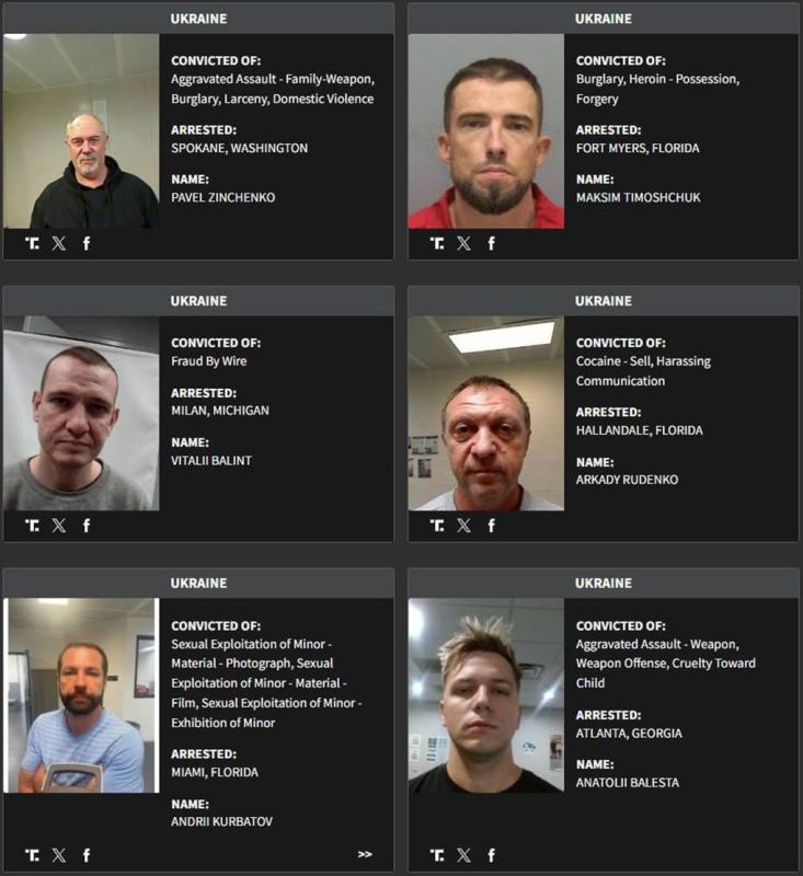 Доска почёта позора. Американское министерство внутренней безопасности опубликовало список «худших из худших» преступников-мигрантов, внесённых в электронную базу ведомства Доска почёта позора. Американское министерство внутренней безопасности опубликовало список «худших из худших» преступников-мигрантов, внесённых в электронную базу ведомства