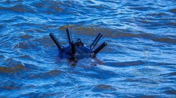 Контролируемый подрыв мины сегодня на центральном городском пляже в Южном