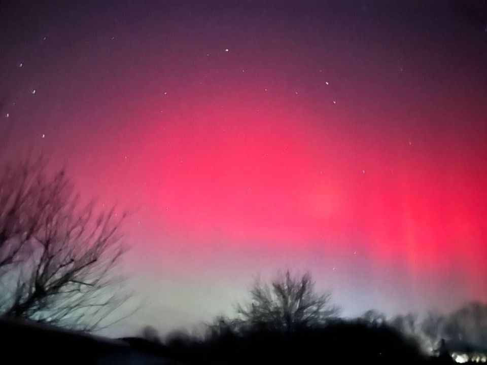 В Одесской области заметили северное сияние