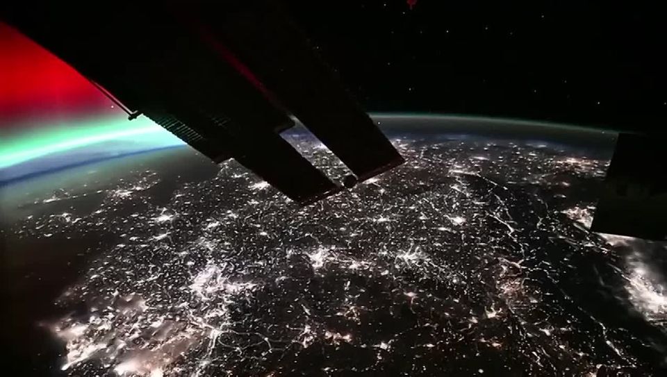 Полярное сияние второй день видно во многих областях Украины