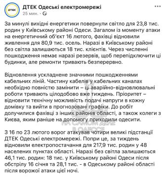 Это просто жесть! 23 февраля на календаре, а для жителей Таирова время будто остановилось 16-го числа