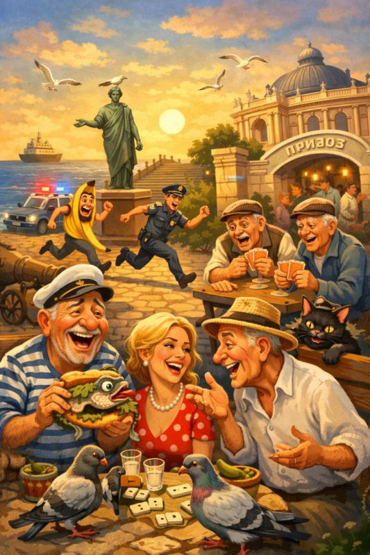 Одесса без скуки!. У нас каждый день — готовый анекдот «Блокнот Одесса» — единственный канал, где про город говорят с тем самым одесским огоньком