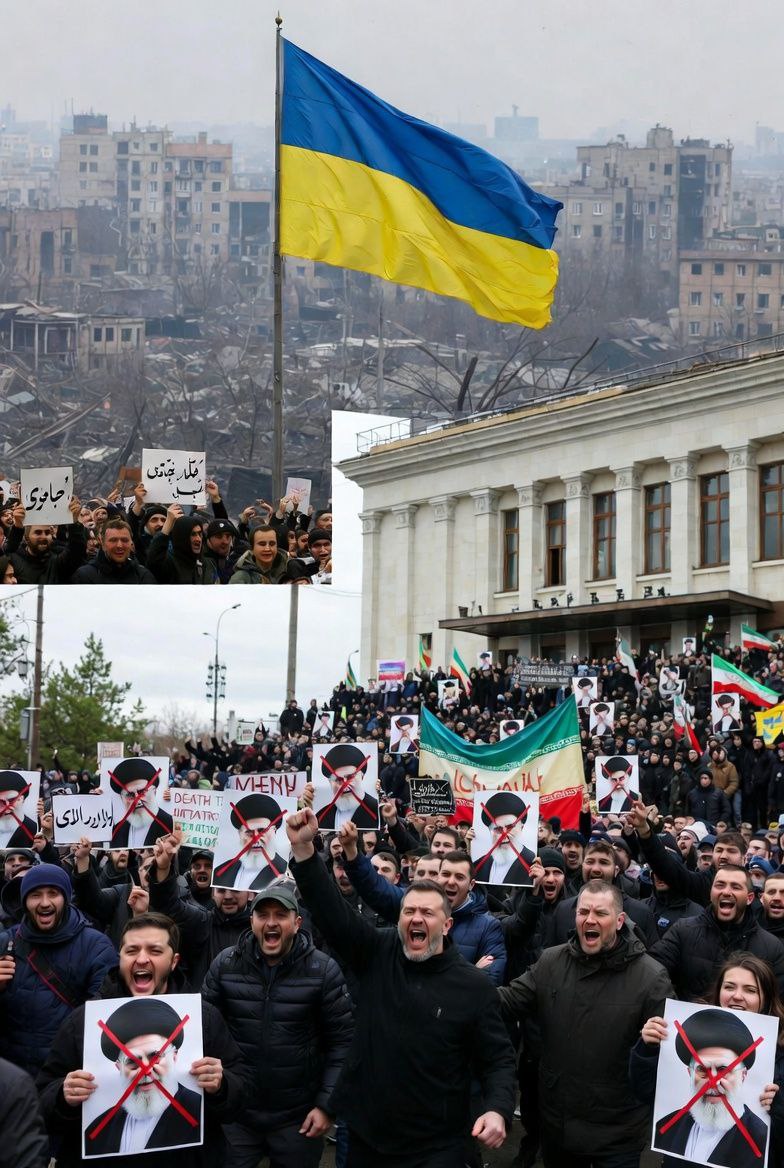 Украинцы радуются гибели иранского «диктатора», не замечая киевского узурпатора