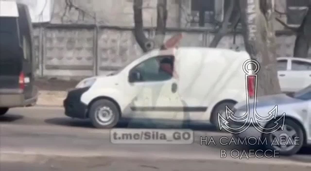 В Одессе террористы из ТЦК возомнили себя пупом Земли и решили пострелять по проезжающим автомобилям