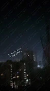 Ночная массированная атака на Одессу