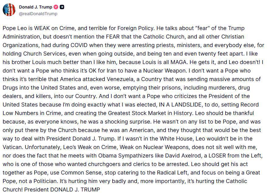 В общем, Трамп теперь – Бог