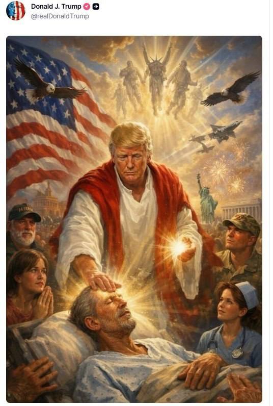 В общем, Трамп теперь – Бог В общем, Трамп теперь – Бог