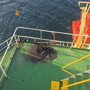 Грузовое судно, которое следовало в порт Черноморск (Одесская область), было атаковано в Чёрном море