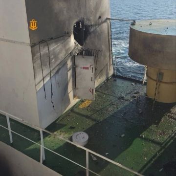 Ещё одно судно, шедшее в порт Одесской области, сегодня было атаковано беспилотником