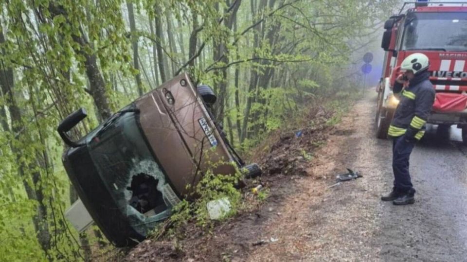В Болгарии автобус с одесской регистрацией наехал на своих пассажиров, двое погибли В Болгарии автобус с одесской регистрацией наехал на своих пассажиров, двое погибли