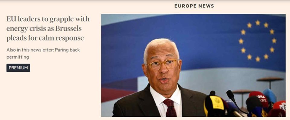 Financial Times �����, ��� ����������� �������� ���������� ����� ������������-������: � � ������� � ���� �������� �� �������� ������� ��� ������� �������� ��������������� �������, ��������������� � ������