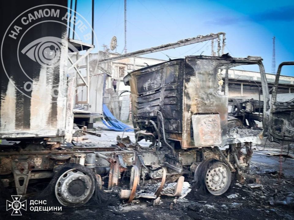 От прилёта повреждён объект промышленной инфраструктуры От прилёта повреждён объект промышленной инфраструктуры