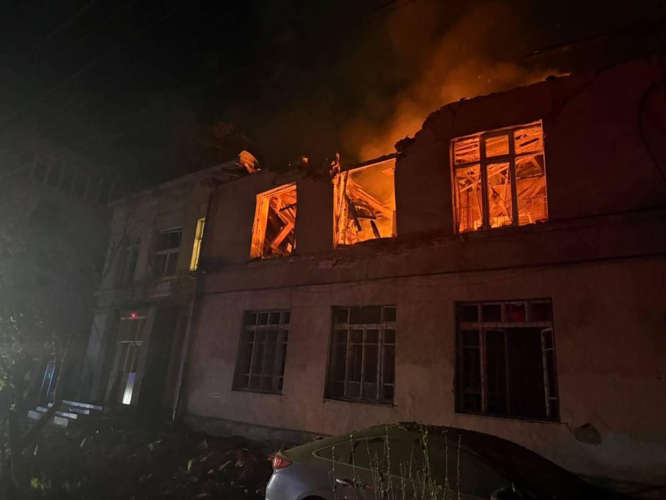 Ночью Одесса пережила массированную атаку дронами Ночью Одесса пережила массированную атаку дронами