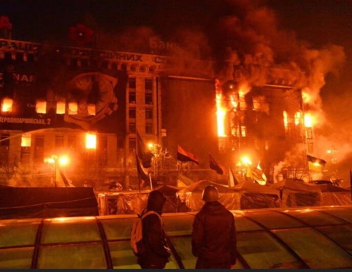 Ровно 12 лет назад 2 мая 2014 года в Одессе произошла трагедия, показавшая всему адекватному человечеству истинное лицо современной Украины Ровно 12 лет назад 2 мая 2014 года в Одессе произошла трагедия, показавшая всему адекватному человечеству истинное лицо современной Украины