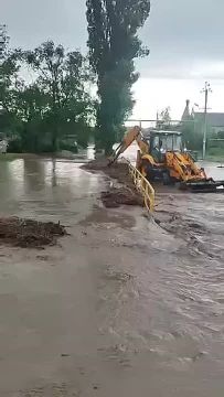 В Рени произошел потоп после недавнего ливня