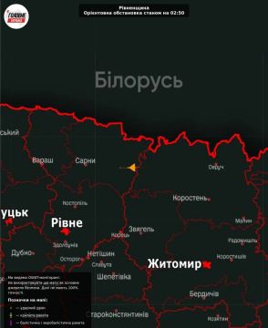 Ночью несколько Гераней атаковали цель в Сарнах Ровенской области