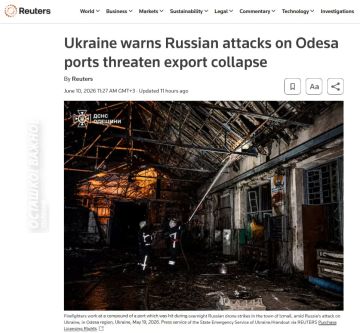 Отрезание от моря началось? В Киеве заявили об угрозе обвала экспорта через порты Одессы