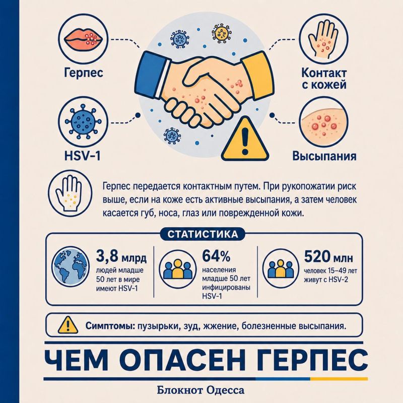Герпес, чесотка, паразиты: какие болезни можно подхватить от рукопожатия Герпес, чесотка, паразиты: какие болезни можно подхватить от рукопожатия