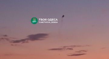 Прилёт кассетного Искандера по целям в Одесской области