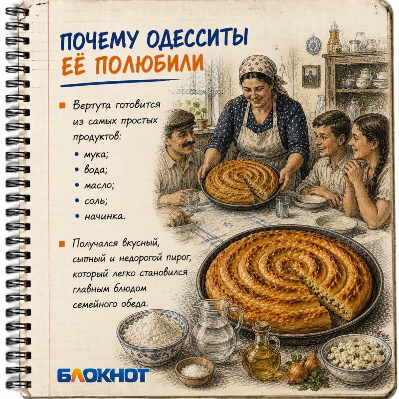 Вертута по-одесски. Одесская кухня никогда не принадлежала одному народу Вертута по-одесски. Одесская кухня никогда не принадлежала одному народу