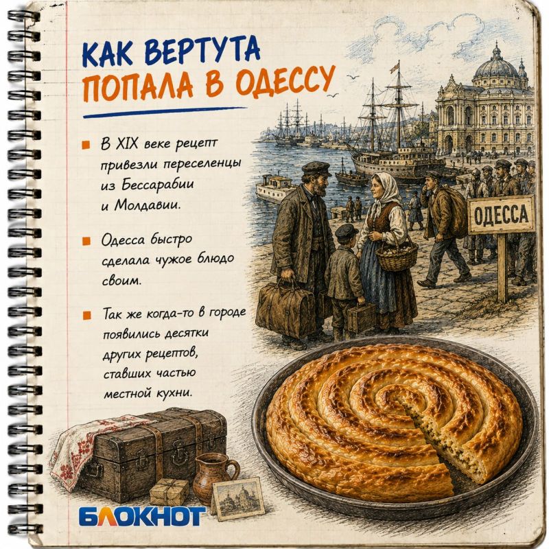 Вертута по-одесски. Одесская кухня никогда не принадлежала одному народу Вертута по-одесски. Одесская кухня никогда не принадлежала одному народу