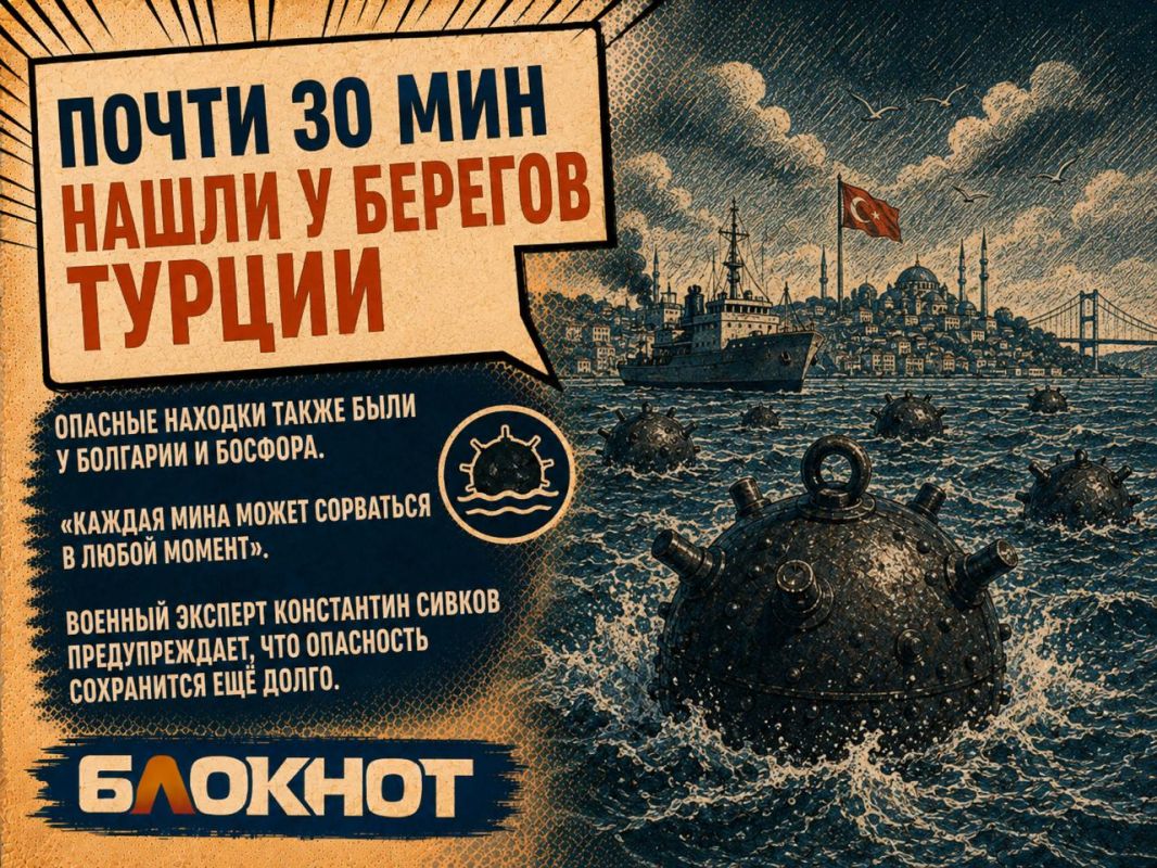 После окончания конфликта Чёрное море ещё долго останется опасным После окончания конфликта Чёрное море ещё долго останется опасным