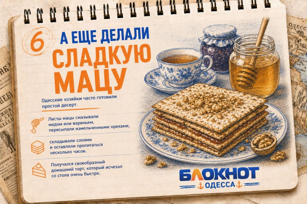 Маца - хлеб, который в Одессе любили не только евреи Маца - хлеб, который в Одессе любили не только евреи