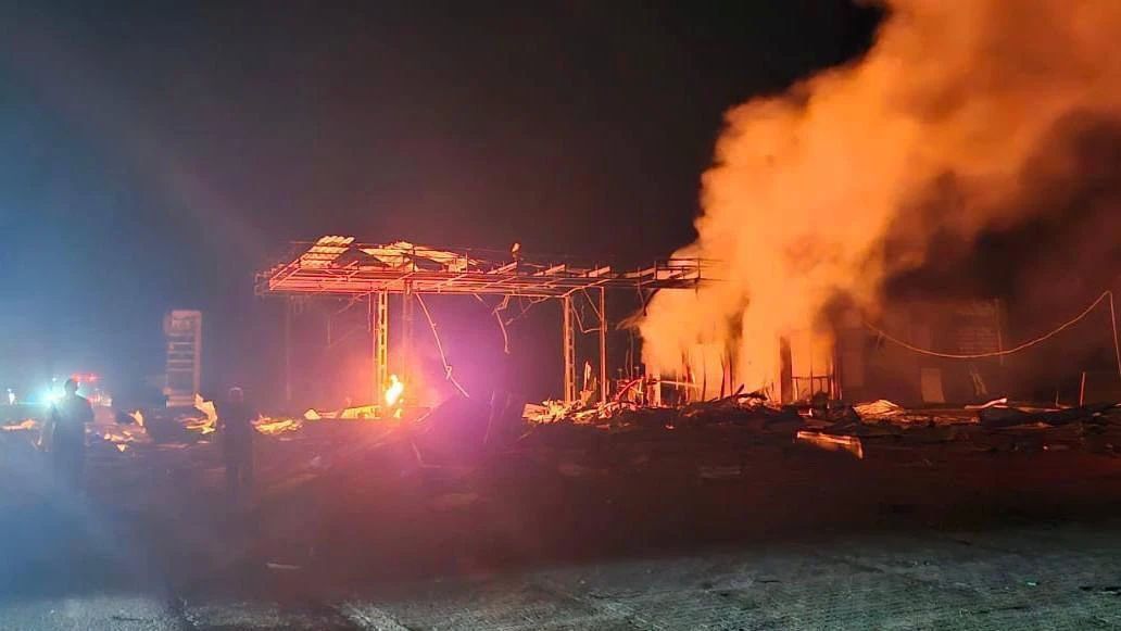 Прилёты по АЗС в Одесской области и Харькове Прилёты по АЗС в Одесской области и Харькове