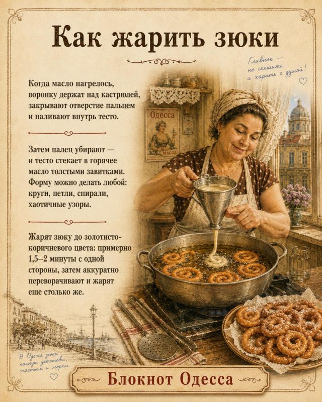 Зюки по-одесски: пончики, которые переносят прямиком в детство Зюки по-одесски: пончики, которые переносят прямиком в детство