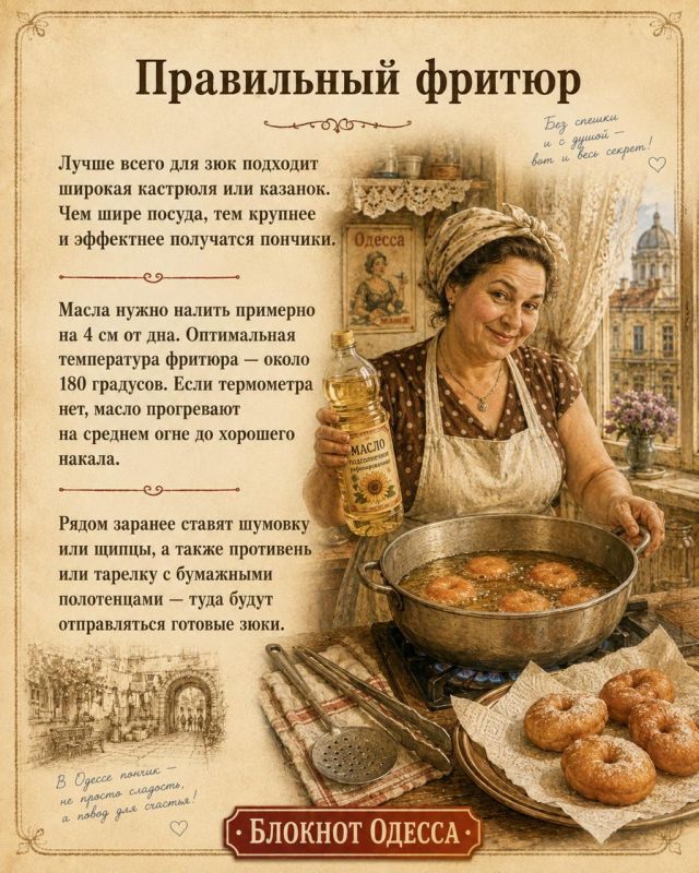 Зюки по-одесски: пончики, которые переносят прямиком в детство Зюки по-одесски: пончики, которые переносят прямиком в детство