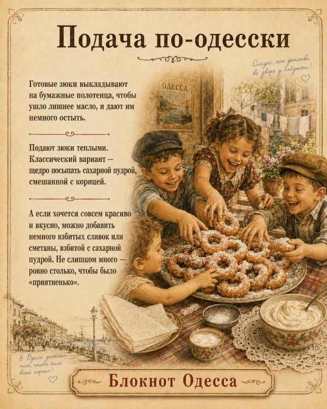 Зюки по-одесски: пончики, которые переносят прямиком в детство Зюки по-одесски: пончики, которые переносят прямиком в детство