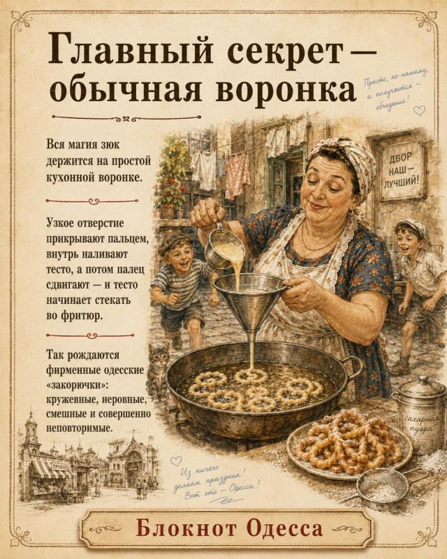 Зюки по-одесски: пончики, которые переносят прямиком в детство Зюки по-одесски: пончики, которые переносят прямиком в детство