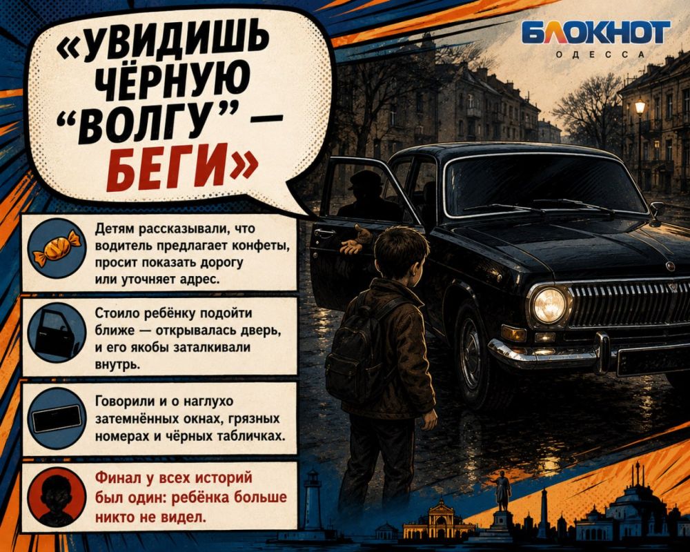 Чёрная «Волга» в Одессе: правда или самая страшная городская легенда? Чёрная «Волга» в Одессе: правда или самая страшная городская легенда?