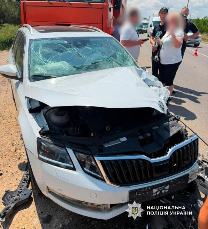 В Одесской области затруднено движение из-за серьёзной аварии В Одесской области затруднено движение из-за серьёзной аварии