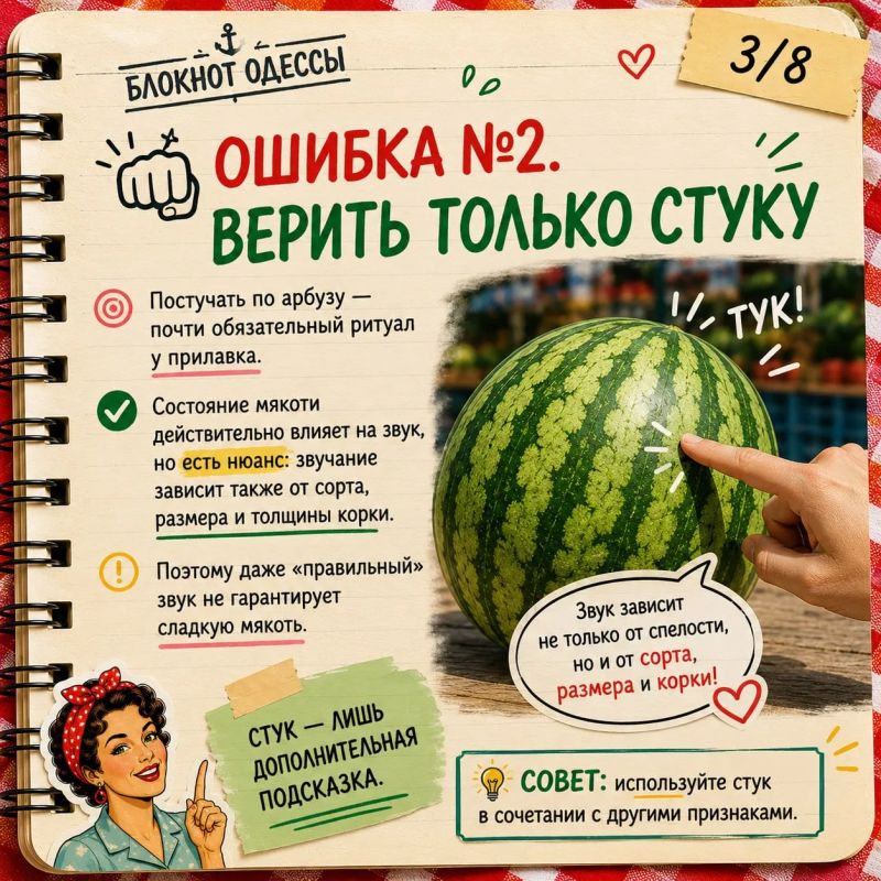 Как выбрать сладкий арбуз и не разочароваться дома Как выбрать сладкий арбуз и не разочароваться дома