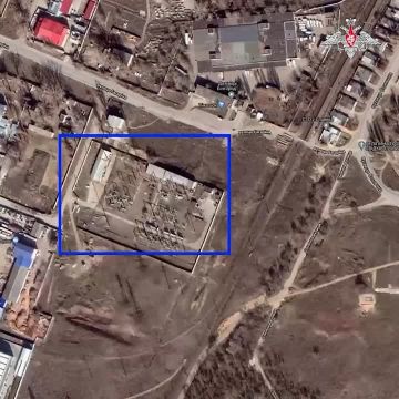 Кадры комбинированного ракетного и авиационного удара ВС РФ по Одесской ТЭЦ и семи электроподстанциям: