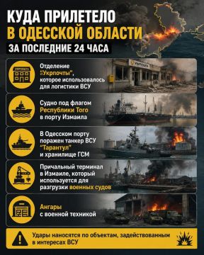 Одесская область под обстрелом: куда прилетело за последние 24 часа
